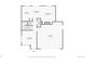 A detailed floor plan highlighting the layout and dimensions of the property's rooms at 3912 Miners Candle Pl, Castle Rock, CO 80109