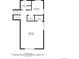 Floor plan showing the bathroom, walk-in closets, and bedroom layouts on Floor 2 of a multi-level home at 1830 Zang St, Golden, CO 80401