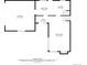Floor plan depicting the garage, foyer, living room, dining area and kitchen layout on Floor 3 with dimensions at 1830 Zang St, Golden, CO 80401