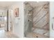 Elegant bathroom featuring a glass enclosed shower with beautiful tile work at 10783 Skydance Dr, Highlands Ranch, CO 80126