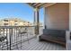 Relaxing balcony with seating and view of the complex at 7440 S Blackhawk St # 9-204, Englewood, CO 80112