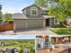 Inviting two-story home featuring a two-car garage, well-maintained lawn, and charming architectural details at 3418 Elk Ct, Broomfield, CO 80020