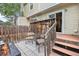 Charming backyard with patio, wood fence, and ample space for outdoor entertaining and leisure activities at 9519 W Coal Mine Ave # F, Littleton, CO 80123