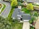 Aerial view of the home's roof and solar panels, highlighting landscaping and neighborhood at 9642 Meade Ct, Westminster, CO 80031