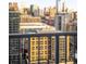 Balcony view overlooking the buildings of downtown at 1700 Bassett St # 2216, Denver, CO 80202