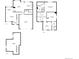 Detailed floorplan showcasing layout of basement, first and second floors at 3339 Blue Grass Cir, Castle Rock, CO 80109