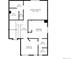 Second floor plan featuring primary bedroom and two additional bedrooms at 3339 Blue Grass Cir, Castle Rock, CO 80109