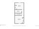 Second floor plan featuring two bedrooms and a bathroom at 5809 S Pearl St, Centennial, CO 80121