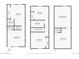 Floor plans of first and second floors with room dimensions included at 5809 S Pearl St, Centennial, CO 80121