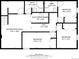 Layout of basement with recreation room and bedrooms at 9120 Judson St, Westminster, CO 80031