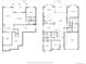 Detailed floor plan showcasing the layout of the home, including bedrooms, bathrooms, and living spaces at 17860 Calendula Dr, Parker, CO 80134