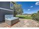Relaxing hot tub area with scenic views of the surrounding landscape and lush greenery at 4781 Mariposa Rd, Castle Rock, CO 80104