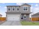 Charming two-story home with a manicured lawn, attached two-car garage and welcoming covered porch at 2134 Alyssa St, Fort Lupton, CO 80621