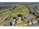Gorgeous community amenities include tennis courts, playground, and walking trails at 11973 Song Bird Hills St, Parker, CO 80138