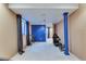 The finished basement has versatile spaces with ample room for activities, storage, and custom accent columns at 8459 Sweet Clover Way, Parker, CO 80134
