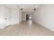 Finished basement with luxury vinyl plank flooring and recessed lighting at 5480 Danube St, Denver, CO 80249