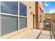 Balcony showcasing large windows and door access to unit offering natural light and outdoor living at 9079 E Panorama Cir # 520, Englewood, CO 80112