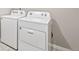 Laundry room with washer and dryer at 17817 Dandy Brush Dr, Parker, CO 80134