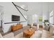 Inviting living room featuring neutral furniture and modern decor, creating a cozy atmosphere at 10570 Echo Ct, Firestone, CO 80504