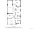 Second floorplan showcasing bedrooms and bathrooms layout and dimensions of the upper level at 10570 Echo Ct, Firestone, CO 80504