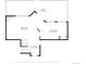 Third floor plan with deck, living room, eat-in kitchen, and foyer at 3390 S Ensenada Way, Aurora, CO 80013