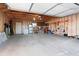 Spacious unfinished garage ready to be used as a workshop at 3471 W Exposition Ave, Denver, CO 80219