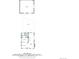 Detailed floor plan showcasing the layout of the house with kitchen, living room, garage, patio and room dimensions at 4244 Grove St, Denver, CO 80211