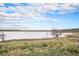 Picturesque view of a serene lake surrounded by lush greenery and trees, offering a peaceful escape at 7746 W Quarto Dr, Littleton, CO 80128