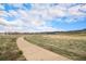 Scenic walking path through open fields, inviting residents to enjoy the natural surroundings at 7746 W Quarto Dr, Littleton, CO 80128