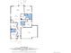 Detailed floorplan of the home, showcasing the layout and dimensions of each room at 2080 Shadow Creek Dr, Castle Rock, CO 80104