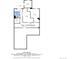 Detailed floorplan of the home's lower level, showcasing layout and dimensions of each room at 2080 Shadow Creek Dr, Castle Rock, CO 80104