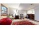 Cozy living room featuring a bar and stylish furnishings at 11666 W 74Th Way, Arvada, CO 80005
