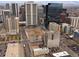 Amazing aerial view of the city featuring many towering buildings on a sunny day at 2020 Arapahoe St # 1150, Denver, CO 80205