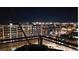 Stunning night view from balcony with city lights, offering outdoor enjoyment and cityscape views at 2020 Arapahoe St # 1150, Denver, CO 80205