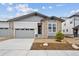Charming single-Gathering home featuring a two-car garage, landscaped front yard, and neutral brick and siding at 6625 N Nepal St, Aurora, CO 80019
