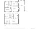 A detailed floor plan of the home indicates room dimensions and placement on two floors at 14441 Maxwell Pl, Denver, CO 80239