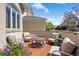 Cozy patio with neutral furniture, lovely plants, and a view at 4373 E Phillips Pl, Centennial, CO 80122