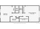 Second floor floorplan showing primary bedroom, primary bathroom, bedroom, and bathroom at 9632 W Chatfield Ave # C, Littleton, CO 80128