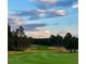 Scenic view of a pristine golf course on a sunny day at 19595 E Top O The Moor Dr, Monument, CO 80132