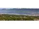 Expansive mountain views framed by lush greenery and nestled among luxury homes at 19595 E Top O The Moor Dr, Monument, CO 80132
