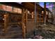 Wood deck with railings and stairs leading up to the home at 27407 Upper Cold Spg Gulch Rd, Golden, CO 80401