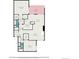 Detailed floor plan showcasing the layout of the home, including dimensions at 7250 Eastmoor Dr # 203, Denver, CO 80237
