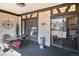 Covered patio with brick accents, perfect for outdoor relaxation and entertaining at 7250 Eastmoor Dr # 203, Denver, CO 80237