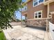 Backyard with patio and privacy fence at 2258 Whistler Dr, Longmont, CO 80504