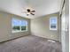 Bedroom showcasing natural light, neutral color palette, and carpeting at 2258 Whistler Dr, Longmont, CO 80504