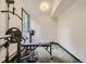 Basement fitness area featuring workout equipment and ample space for exercise at 12348 Quartz Spur, Conifer, CO 80433