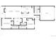 An overhead view of the floor plan with a primary bedroom, living room, and kitchen at 2800 S University Blvd # 184, Denver, CO 80210