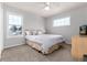 Cozy bedroom with neutral decor and ample natural light at 8177 Oak Briar Way, Castle Pines, CO 80108