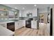 Modern kitchen with stainless steel appliances and plenty of counterspace at 2140 W 135Th Ave, Westminster, CO 80234