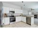 Modern kitchen with stainless steel appliances and granite countertops at 19058 E Hickock Dr, Parker, CO 80134